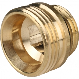 Переходник 3/4"нр х 1/2"нр Stout для радиаторов, латунный