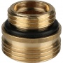 Переходник 3/4"нр х 1/2"нр Stout для радиаторов, латунный