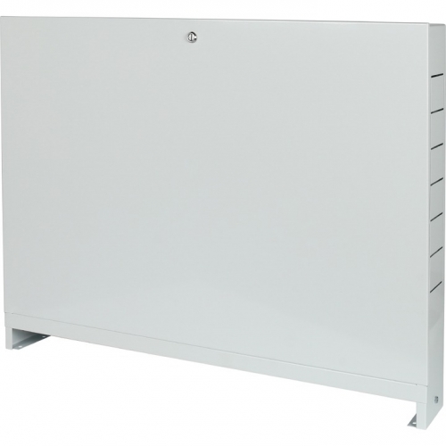 Шкаф коллекторный Stout ШРН-4, 11-12 выходов, наружный с накладной дверцей купить в интернет магазине Санрай73