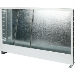 Шкаф коллекторный Stout ШРВ-5, 13-16 выходов, встроенный с накладной дверцей