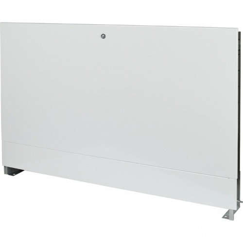Шкаф коллекторный Stout ШРВ-5, 13-16 выходов, встроенный с накладной дверцей купить в интернет магазине Санрай73