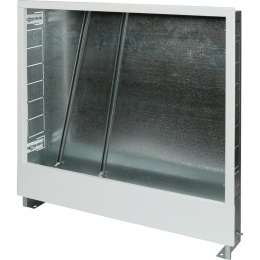 Шкаф коллекторный Stout ШРВ-3, 8-10 выходов, встроенный с накладной дверцей