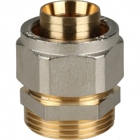 Соединение 32мм х 1 1/4"нр Stout обжим для металлопластиковых труб