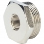 Футорка 1 1/4"нр х 1/2"вр Stout никелированная латунная
