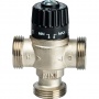Термостатический смесительный клапан 1"нр Stout 35-60C, 1.8м3/ч  для ГВС и отопления