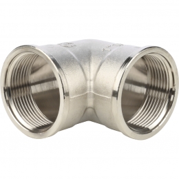 Угольник 1 1/2"вр Stout никелированный латунный