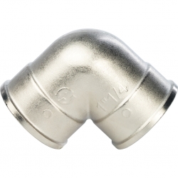 Угольник 1 1/4"вр Stout никелированный латунный