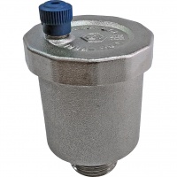 Воздухоотводчик 1/2"нр Stout автоматический вертикальный выпуск, уплотнительное кольцо NBR