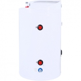 Бойлер 300л STOUT комбинированный, 2 теплообменника, ТЭН 3кВт, напольный