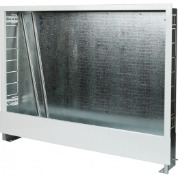 Шкаф коллекторный Stout ШРВ-4, 11-12 выходов, встроенный с накладной дверцей