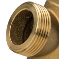 Термостатический смесительный клапан Stout 1 1/4"нр, 55C, 9.0м3/ч  для твердотопливных котлов