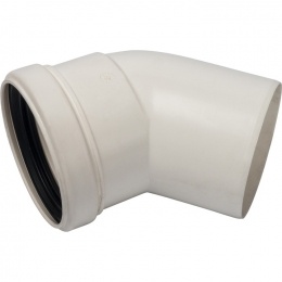 Угол PP-FE Stout d80*45гр. вн-нар (конденсационный)