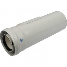 Элемент дымохода конденсац. STOUT DN60/100 м/п PP-AL 310 мм с инспекционным окном