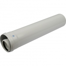 Элемент дымохода конденсационная труба 500 мм STOUT DN60/100 м/п PP-FE