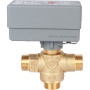 Клапан зональный трехходовой, сервопривод 230V, с кабелем 1м., STOUT НР 3/4"