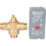 Клапан зональный трехходовой, сервопривод 230V, с кабелем 1м., STOUT НР 3/4"