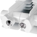 Радиатор алюминиевый STOUT Bravo 500 10 секций нижнее правое подключение (белый RAL 9010)