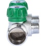 Коллектор регулирующий 1", 2 отвода 1/2" плоское уплотнение STOUT SMB-6849-011202