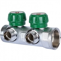 Коллектор регулирующий 1", 2 отвода 1/2" STOUT SMB-6850-011202