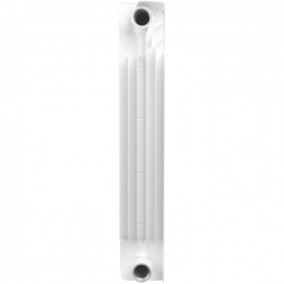 Радиатор биметаллический STOUT Space 500 9 секций боковое подключение RAL9016