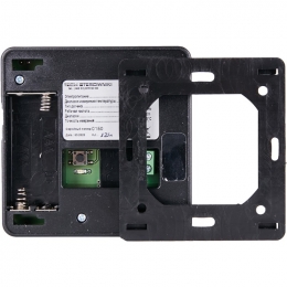 Беспроводной датчик температуры пола C-8f, черный STOUT