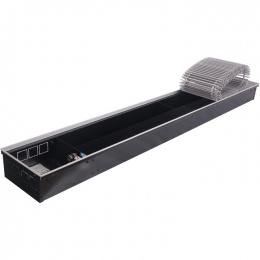 Конвектор внутрипольный STOUT SCN 110.240.1600 (Решётка роликовая, анодированный алюминий)