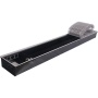 Конвектор внутрипольный STOUT SCN 110.240.1600 (Решётка роликовая, анодированный алюминий)