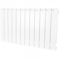 Радиатор биметаллический STOUT STYLE 500 12 секций боковое подключение (белый RAL 9010)