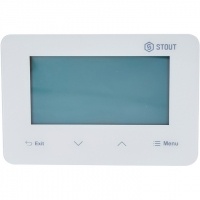 Беспроводной комнатный двухпозиционный регулятор ST-293v2, STOUT белый