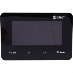 Беспроводной комнатный двухпозиционный регулятор ST-293v2, STOUT черный