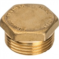 Заглушка 1" НР STOUT