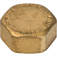 Заглушка латунная Stout 3/4"вр