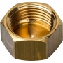 Заглушка латунная Stout 3/8"вр