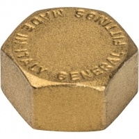 Заглушка латунная Stout 1/2"вр