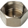 Заглушка латунная Stout 3/8"вр никелированная