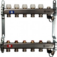 Коллекторная группа Stout SMS-0932 1"х3/4" 5 выходов, без расходомеров