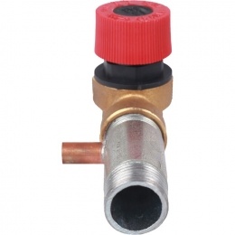 Клапан предохранительный STOUT 25266 с патрубком 