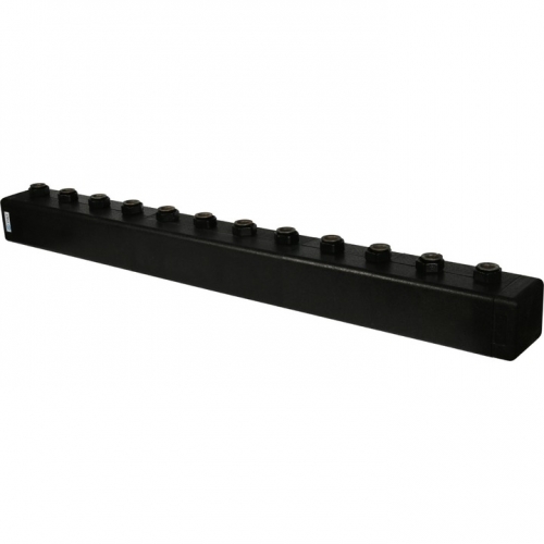 Стальной распределительный коллектор STOUT SDG-0016, 6 отопительных контуров. В теплоизоляции DN 25 купить в интернет магазине Санрай73