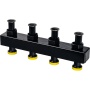 Коллектор стальной распределительный STOUT SDG-0017 DN 25, 2(3) контура