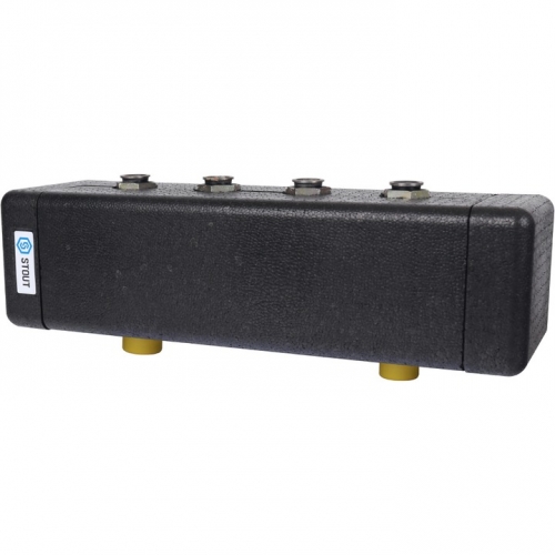 Стальной распределительный коллектор STOUT SDG-0018, 2 отопительных контура с гидравлическим разделителем DN 20 купить в интернет магазине Санрай73