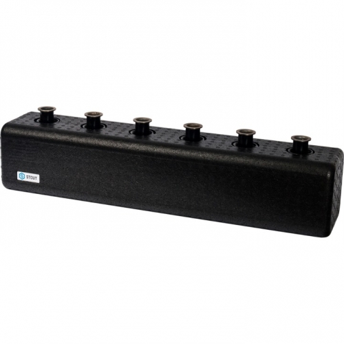 Стальной распределительный коллектор STOUT SDG-0018, 3 отопительных контура с гидравлическим разделителем DN 25 купить в интернет магазине Санрай73