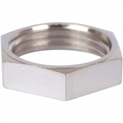 Контргайка никелированная 1/4" STOUT