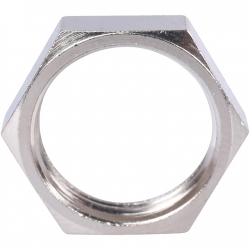 Контргайка никелированная 3/8" STOUT