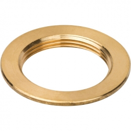 Контргайка латунная Stout 1 1/2"вр, с упором