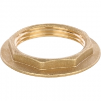 Контргайка латунная Stout 1 1/4"вр, с упором