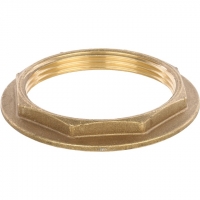 Контргайка латунная Stout 2"вр, с упором