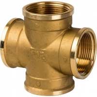 Крестовина 90° латунная Stout 1 1/2"вр