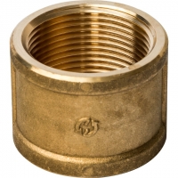 Муфта латунная переходная Stout 1 1/4"вр х 1 1/4"вр