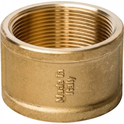 Муфта латунная переходная Stout 2"вр х 2"вр