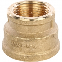 Муфта латунная переходная Stout 1 1/2"вр х 1"вр